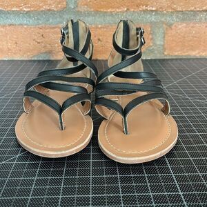 Crevo Heather Leather Sandals
